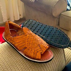 Genuine leather huaraches